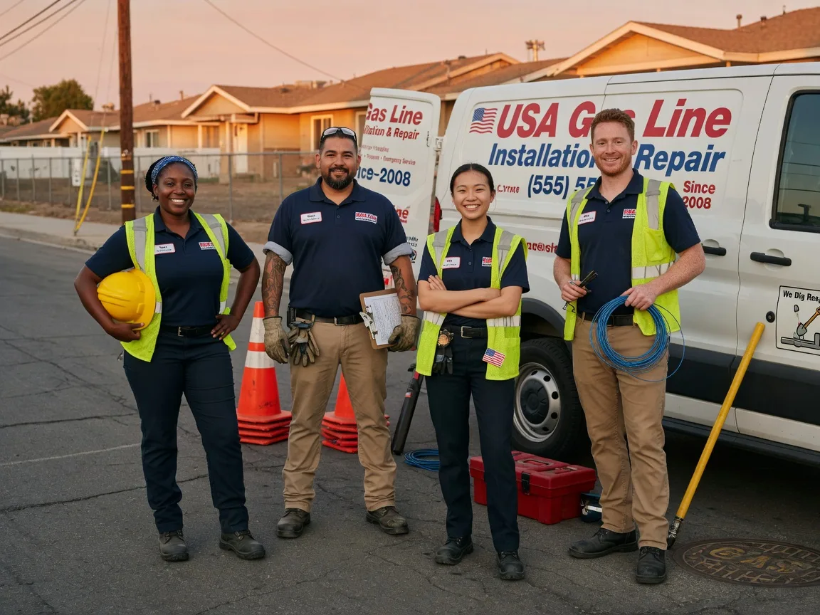 Gas Line Installation company in Margie, MN